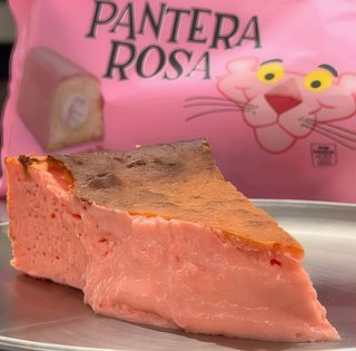 Pantera Rosa Cheesecake