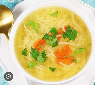 Бульйон із домашн.курки з верміш 1\300