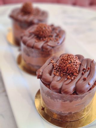 Mini Bolo - Brigadeiro