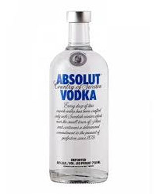 Absolut Clear Vodka 40 