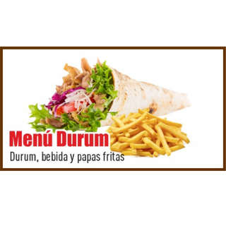 Menú Durum Kebab