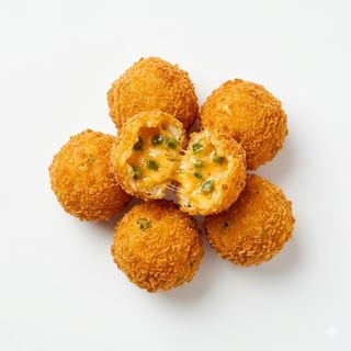 Bombones Rellenos De Queso Cheddar Y Jalapeño