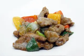 Manzo al curry e latte di cocco