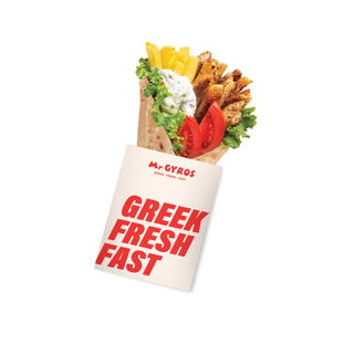 Հավի Գիրոս հունական պիտա հացով