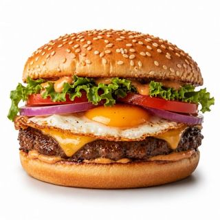 Egg Cheese Burger