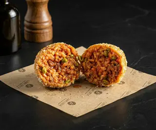 Palla di riso al ragù di scottona