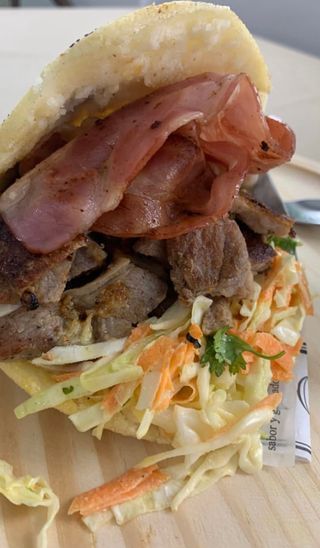 Arepa parrilla