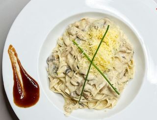 Pâtes Poulet Champignons