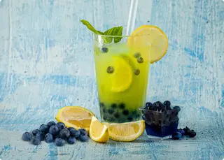 Mojito boba - Blueberry