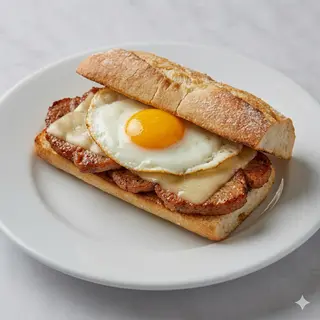Baguette De Lomo Adobado