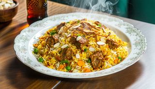 Mbuzi Biryani + Soda