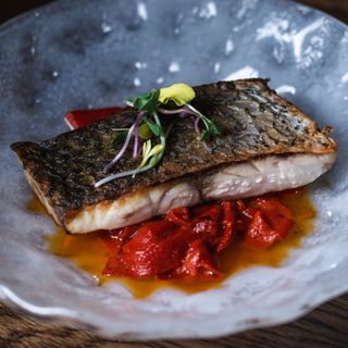 Corvina a la plancha 