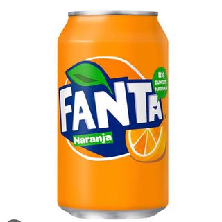 Fanta Naranja lata 330ml.