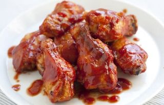 Ración de alitas a la barbacoa (6 Uds.)