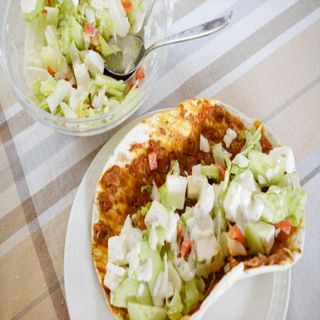 45. Lahmacum Con Queso