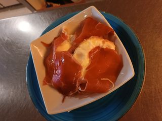 Ous Estrellats Amb Pernil Ibèric