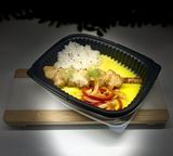 Brocheta De Pollo Al Curry