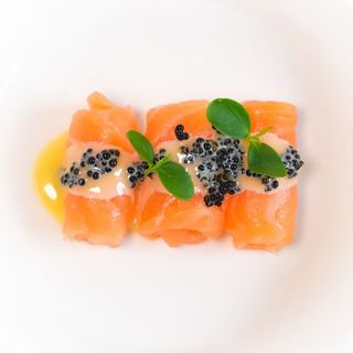 Carpaccio special salmone