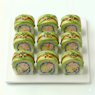Dragón Roll Langostino (8 pzas.)