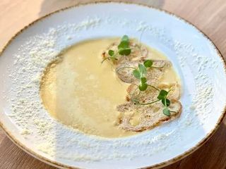 Сирний крем суп