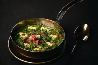 Saag paneer