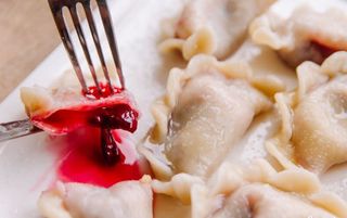 Вареники з вишнею !ЗАМОРОЖЕНІ! (500г)