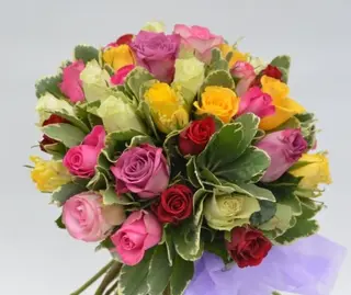 Bouquet 30 rose misto maxi 