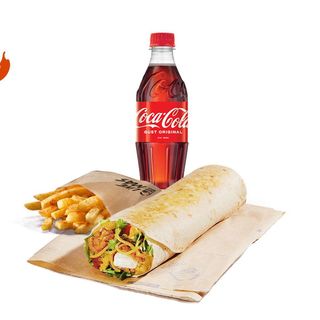 Menu Crispy Chicken Burrito Honey Mustard ( produs picant )