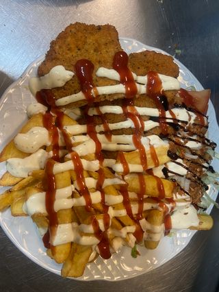 Plato filete de pollo