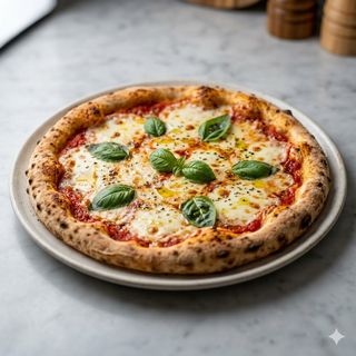 Pizza de mozzarella