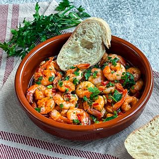 Gambas Pil Pil Espagnol