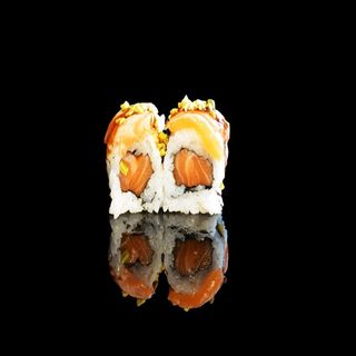 50. SAKE FLAMBE ROLL