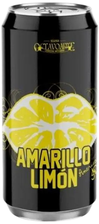 Amarillo Limón Octavo Arte Lata 44 cl.