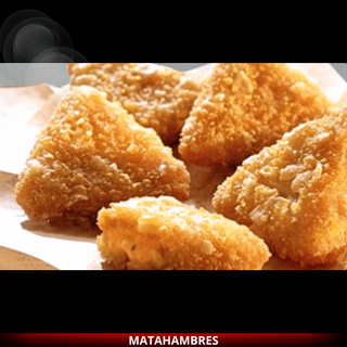 Nachos machos rellenos de queso (8 piezas)