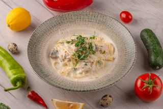 Фетучини Альфредо