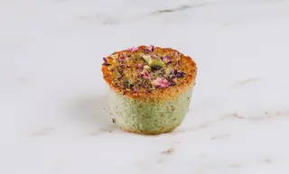 Mini bolo de pistachio