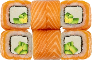 Филадельфия с авокадо (8шт)