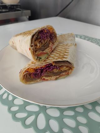 Tortilla samo mięso duża