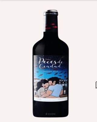  Vino Tinto Orgánico Peces De Ciudad Tempranillo  75Cl