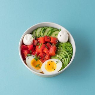 Պոկե ապխտած սաղմոնով