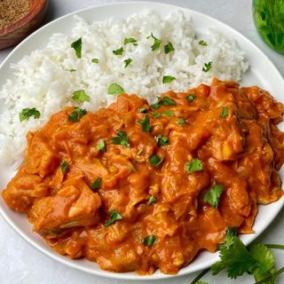 Pollo Tikka Masala Con Arroz Basmati para 2 pax (600 gr.) 