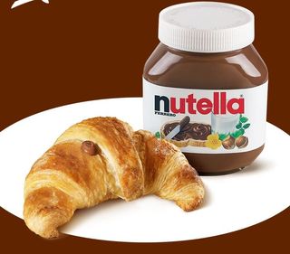Cornetto con Nutella 