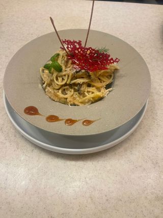 Pâtes Poulet Et Champignons