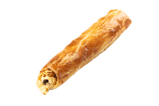 Strudel cu umplutura de branza si stafide