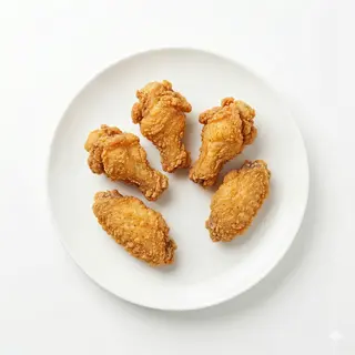 Alitas De Pollo Fritas (5 Uds.)
