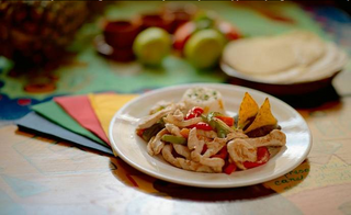 6 tacos fajitas pollo