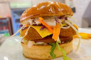 Chicken Nugget Burger