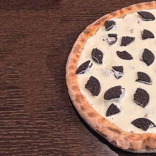Pizza de Oreo