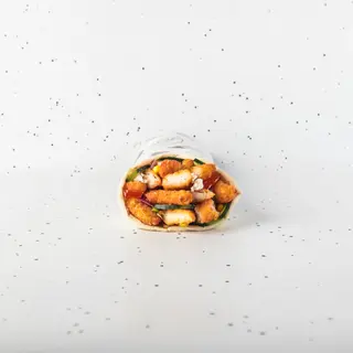 Crispy chicken rulla