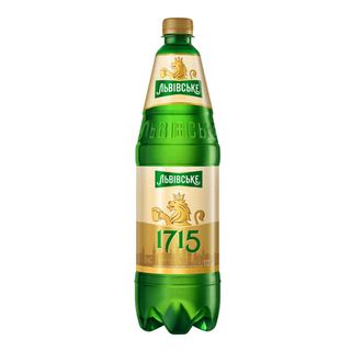 Пиво Львівське 1715 світле (1,12л)